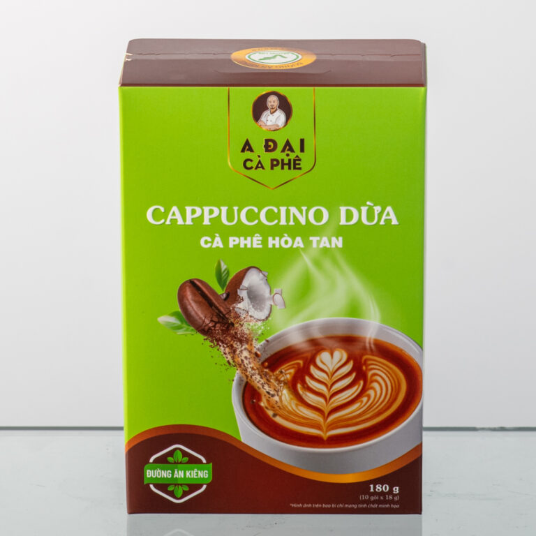 Hộp cappuccino dừa A Đại Cà Phê