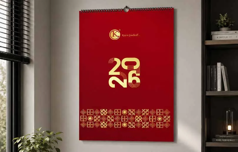 Lịch treo tường Tết 2026