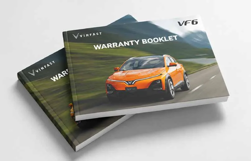 Sổ bảo hành xe VinFast VF6